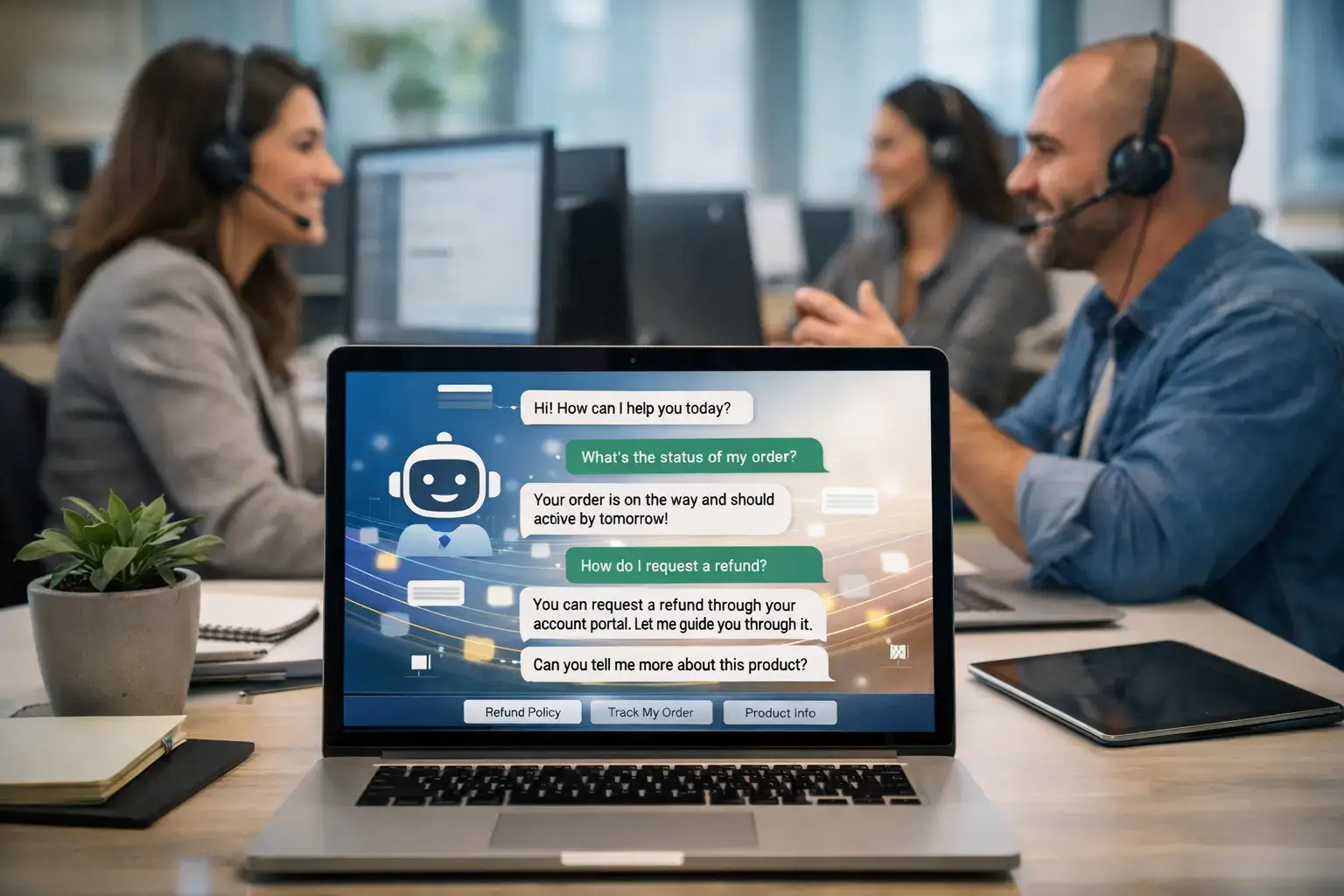 Real-World Example: AI in Customer Support